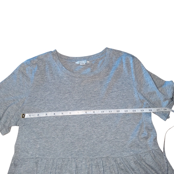 🛍️American Eagle Outfitters Heather Gray Casual Dress With Pockets - Picture 3 of 5